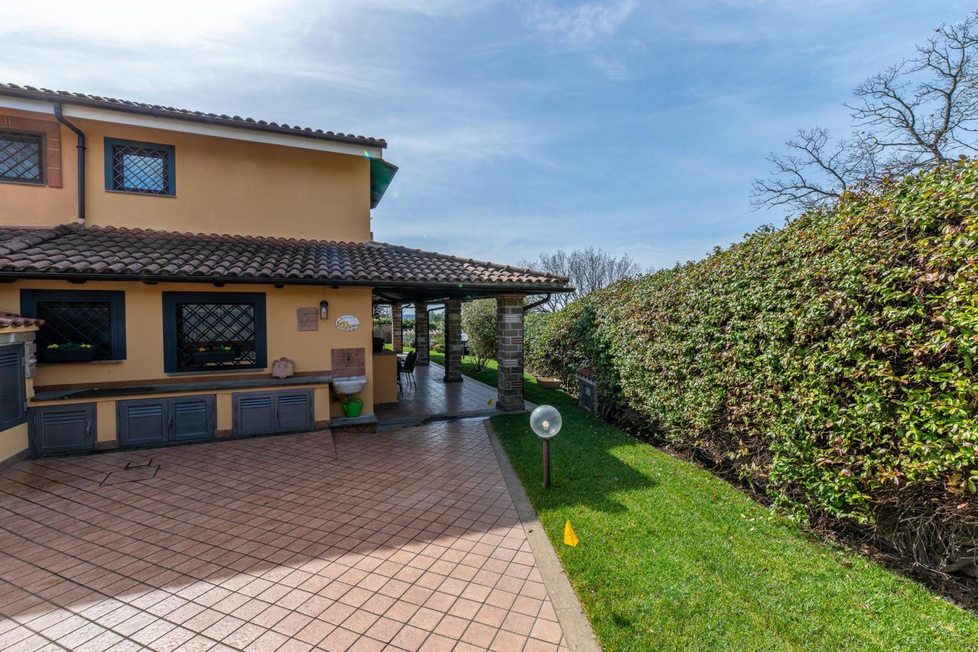 Villa A Casa Di Fio' Trevignano Romano Exterior foto